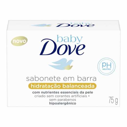 Sabonete em Barra Dove Baby Hidratacao Balanceada 75g