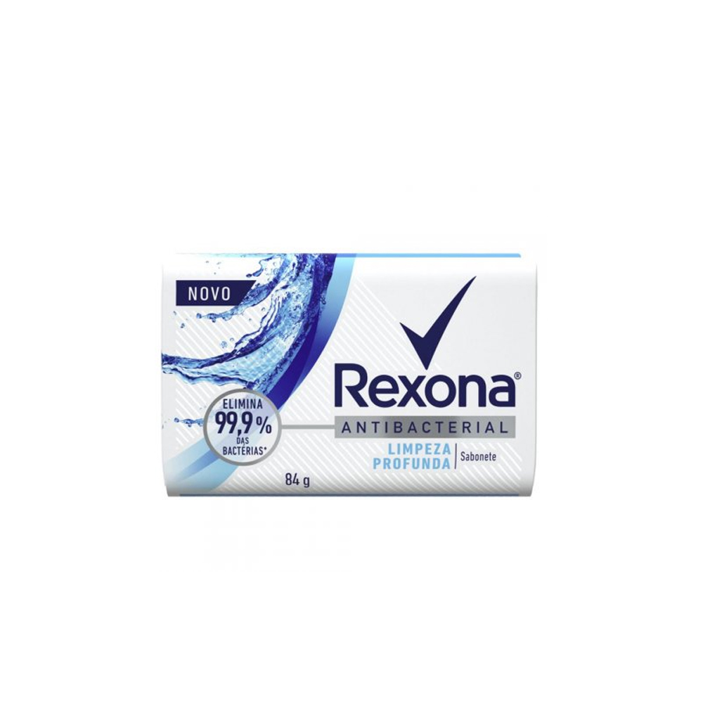 Sabonete em Barra Antibacterial Limpeza Profunda Rexona 84G