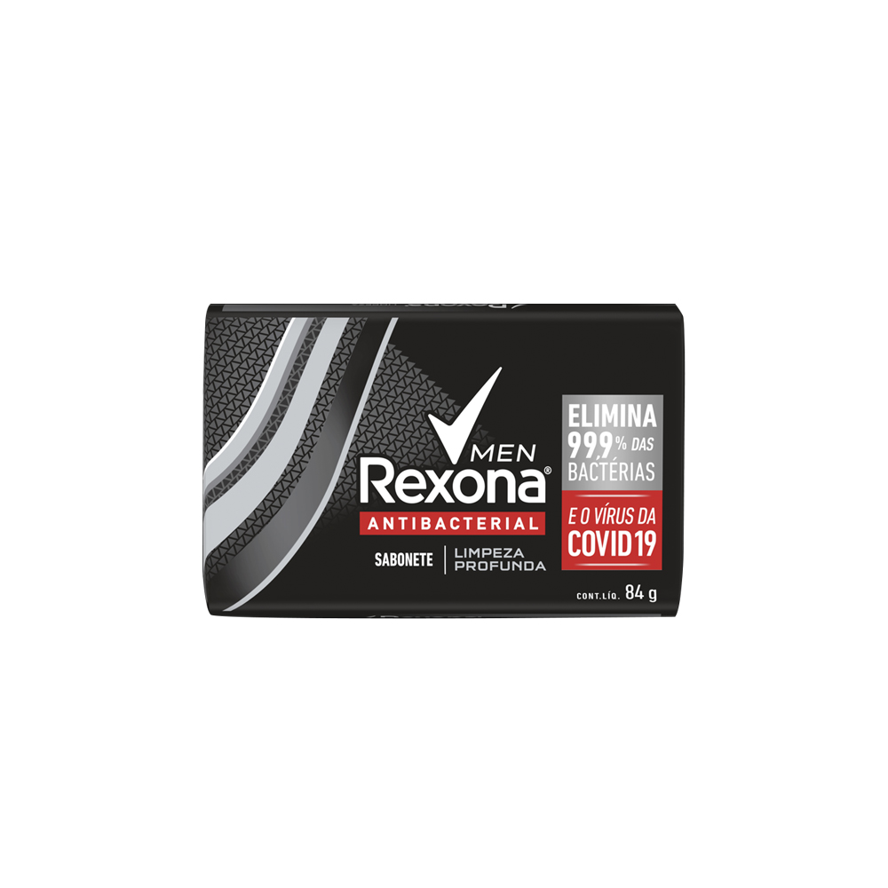 Sabonete Em Barra Antibacteriano Rexona Men Limpeza Profunda