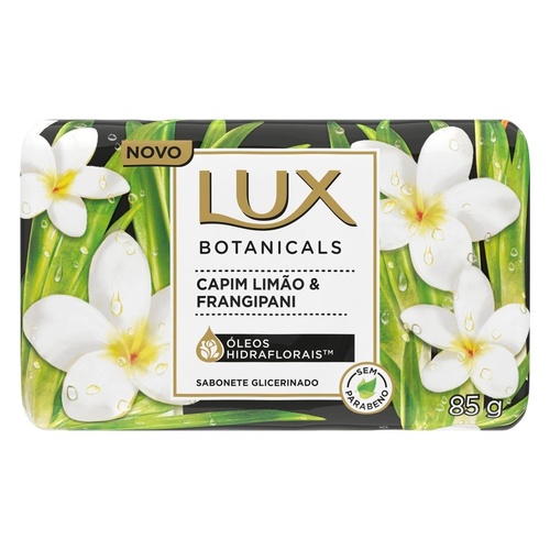 Sabonete Glicerinado Lux Botanicals capim-limao e frangipani, 85g