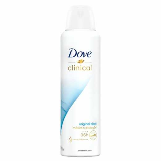 Desodorante Antitranspirante Aerosol Dove Clinical Original Clean 150Ml
