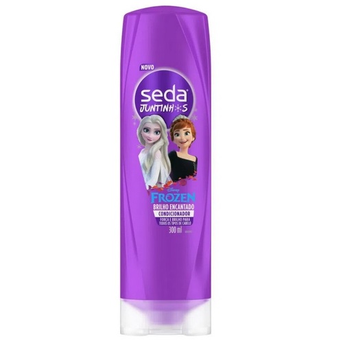 Condicionador Infantil Seda Juntinhos Brilho Encantado 300mL