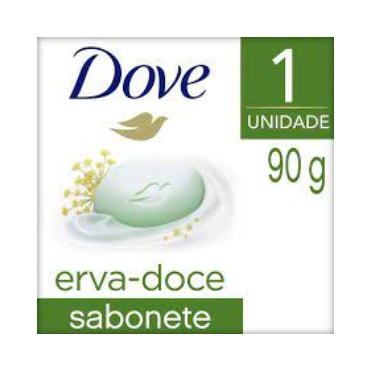 Sabonete em Barra Dove Erva-Doce e Camomila 90g