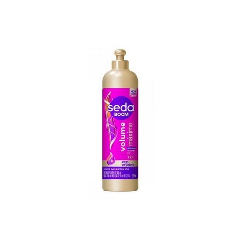 Creme para Pentear Seda Boom Volume Maximo 350mL