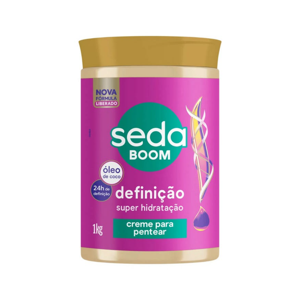 Creme De Pentear Boom Definicao Seda 1kg