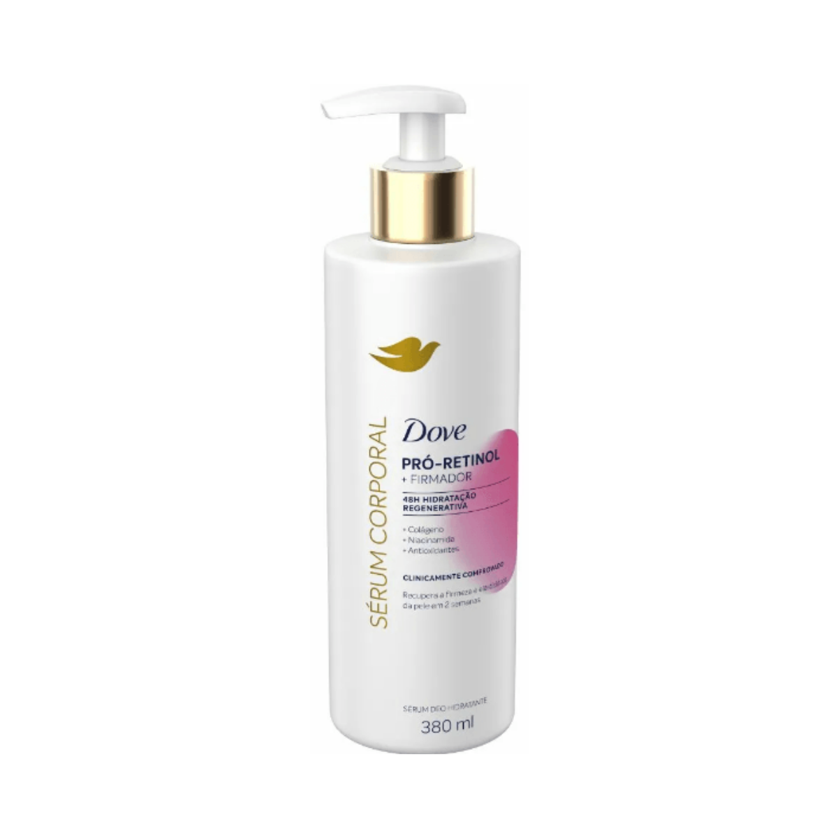 Serum Corporal Pro-Retinol + Firmador Frasco Dove 380ml