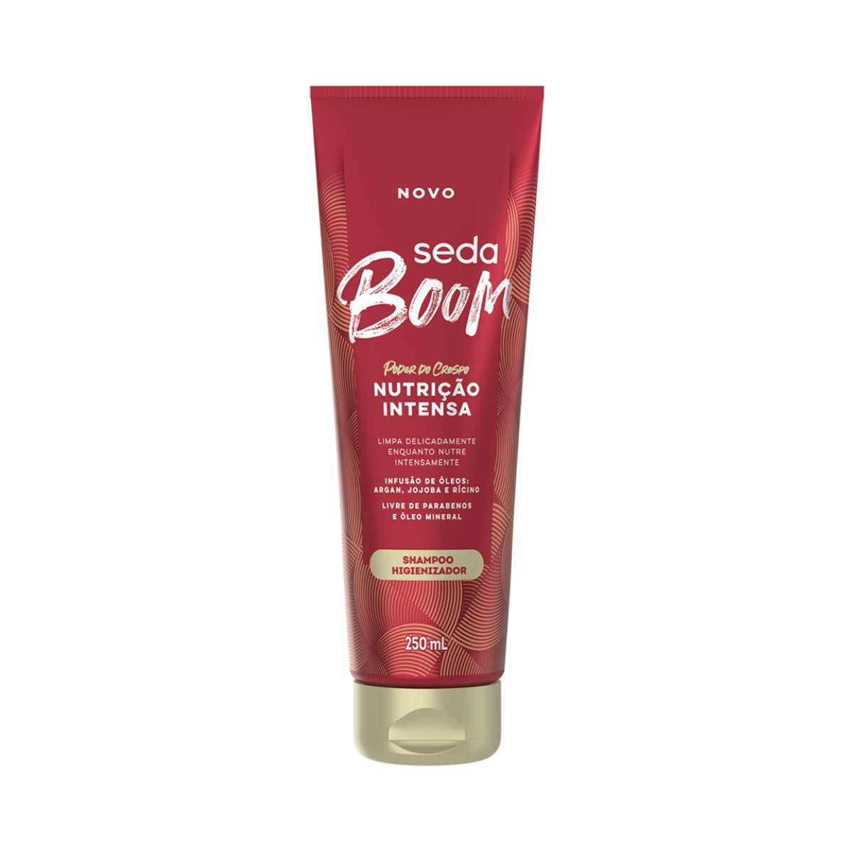 Shampo Higienizador Boom Nutricao Intensa Seda 250ml