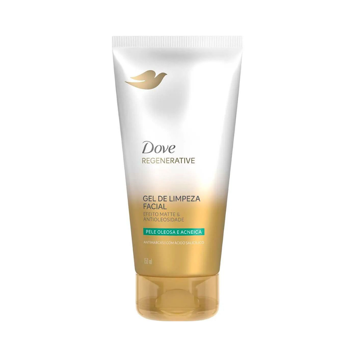 Gel De Limpeza Facial Regenerative Efeito Matte & Antioleosidade Dove 150ml150