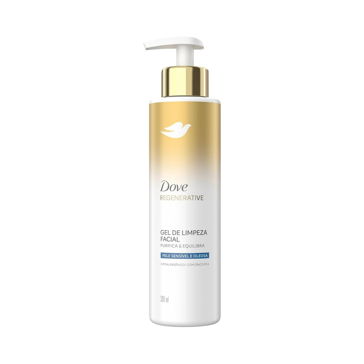 Gel De Limpeza Facial Purifica & Equilibra Dove 300ml