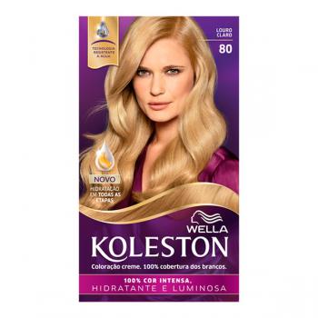 Wella Koleston Tinta de Cabelo Creme Louro Claro 80