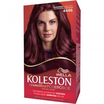 Tinta de Cabelo Koleston Borgonha Vibrante 4446 Wella