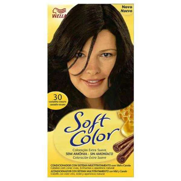 Tintura soft color 30 castanho escuro