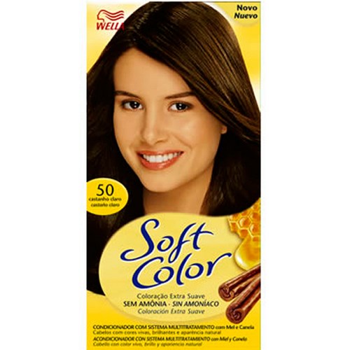 Tintura soft Color 50 Castanho Claro