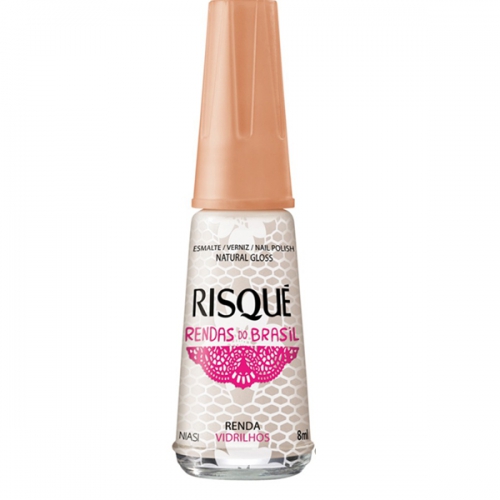 Esmalte Risque Rendas do Brasil Vidrilha