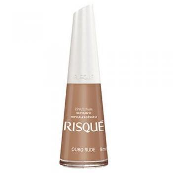 Esmalte Risqué Fast Fashion Ouro Nude