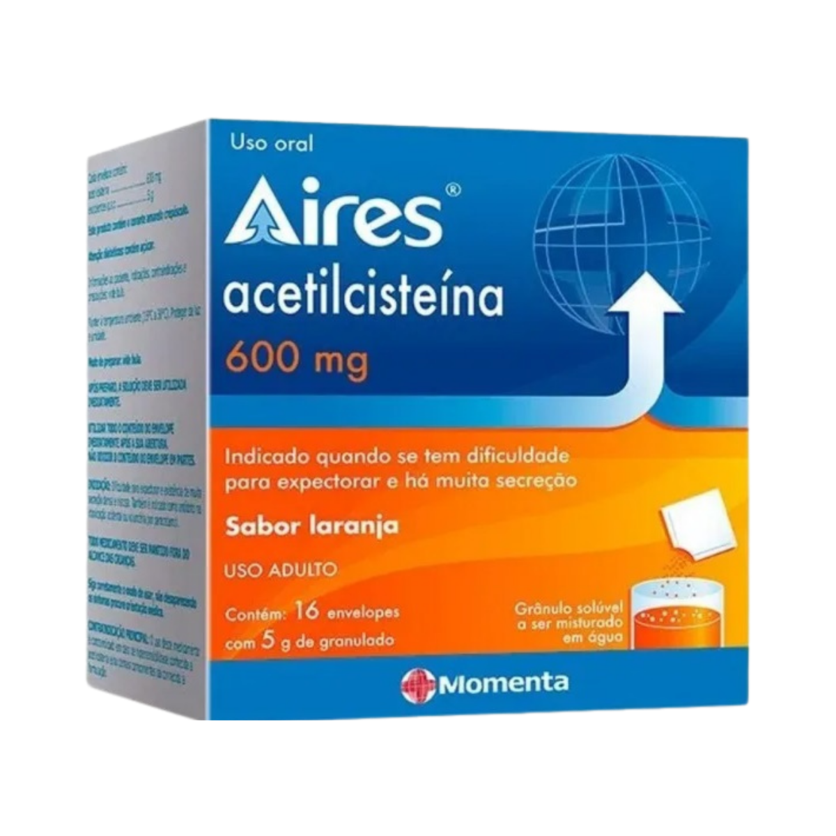 Aires Eurofarma 600mg 16 Envelopes