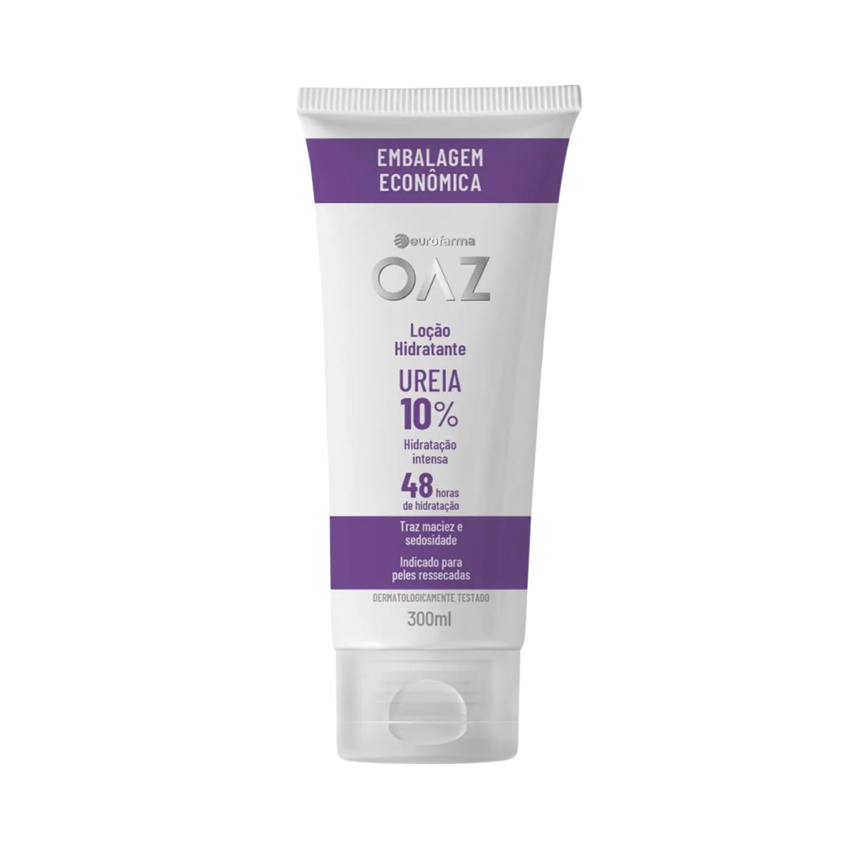 Locao Hidratante Intensa OAZ  Ureia 10% Eurofarma 300ml