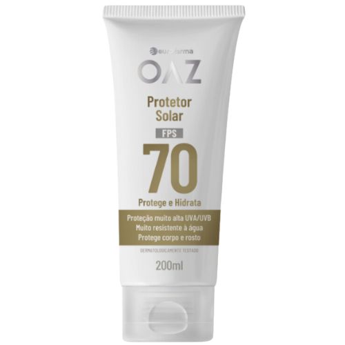 Protetor Solar OAZ FPS70 Eurofarma 200ml