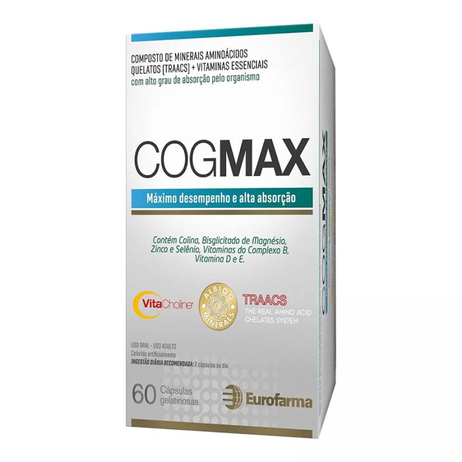 Suplemento Vitaminico Cogmax Eurofarma 60 Capsulas