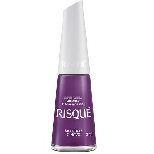 Esmalte Risque Cremoso violetraz o novo