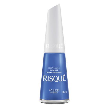 Esmalte Risque Cremoso Azulivre Mente 8ml