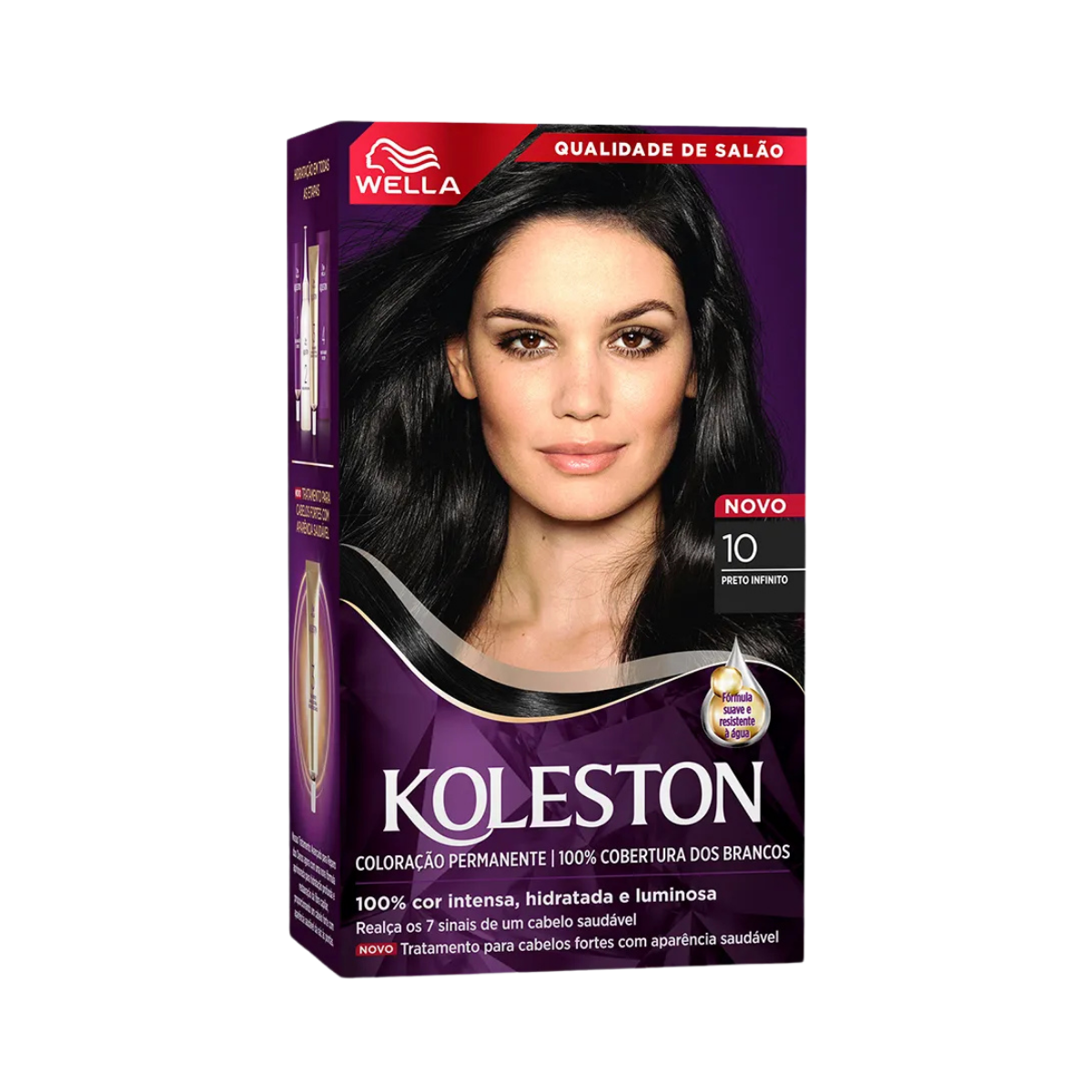 Tintura Creme Koleston Noites Iluminadas Preto Infinito 10
