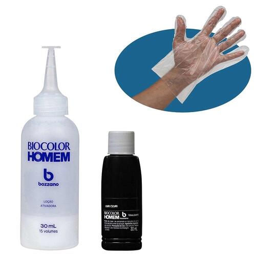 Tonalizante De Cabelo Masculino Louro Escuro Biocolor Bozzano