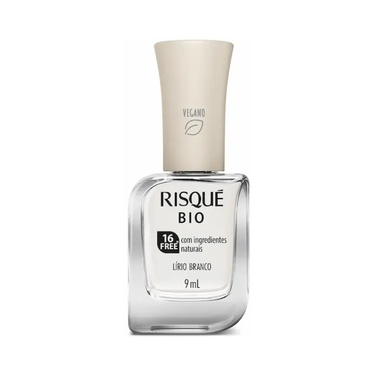 Esmalte Cremoso Bio Branco Lírio Branco Risqué  9ml
