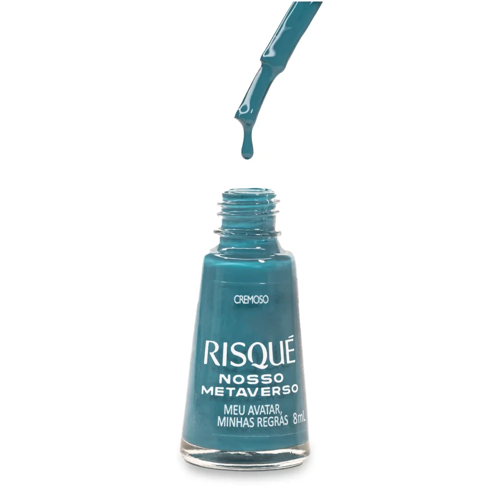Esmalte Risqué Nosso Metaverso Meu Avatar Minhas Regras