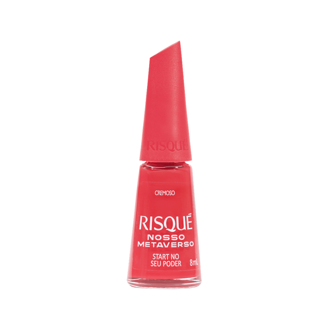Esmalte Risqué Nosso Metaverso Start no Seu Poder