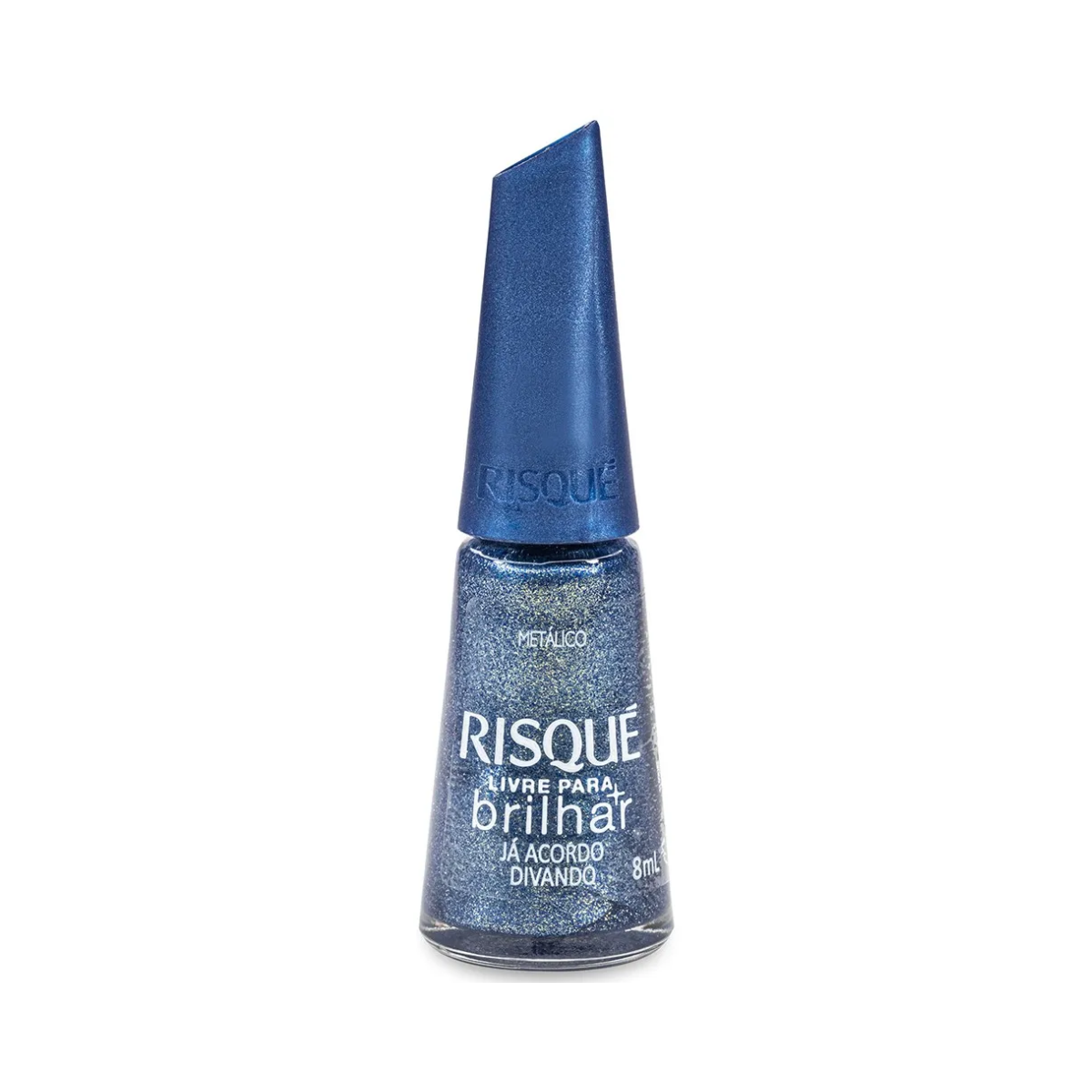 Esmalte Glitter Livre Para Brilhar Risqué 8ml