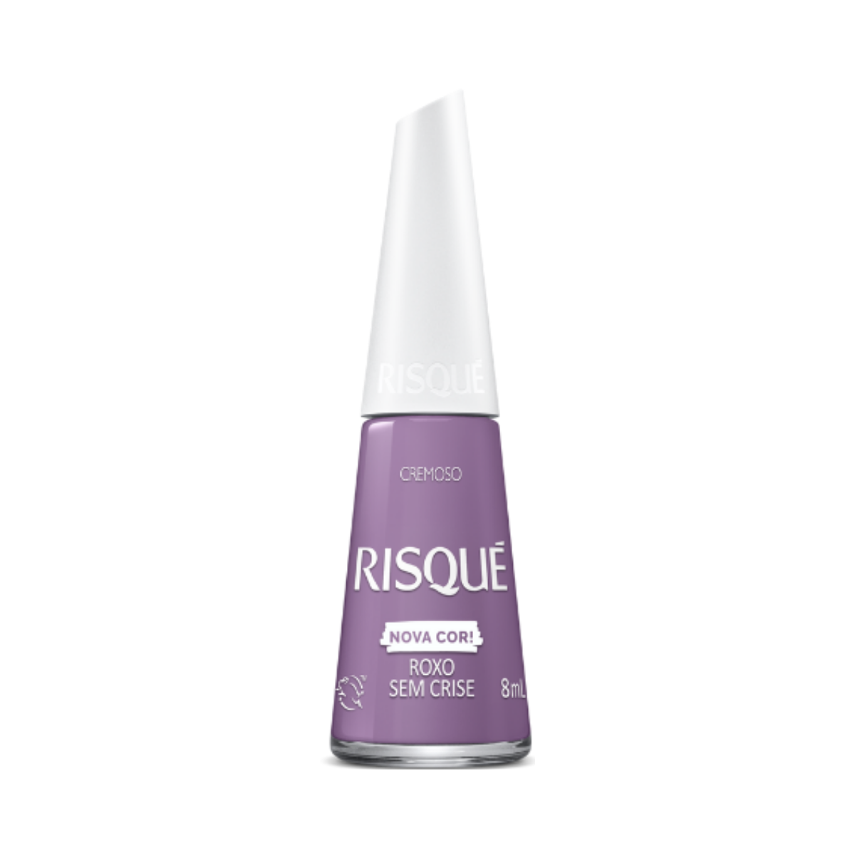 Esmalte Cremoso Roxo Sem Crise Risqué 8ml