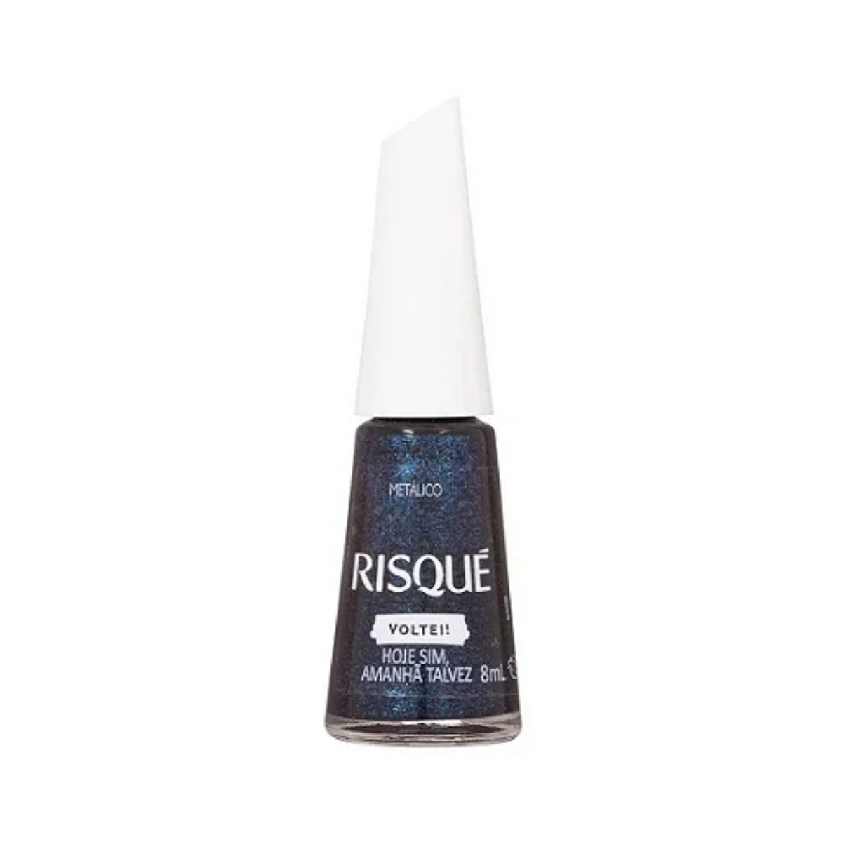 Esmalte Metálico Hoje Sim, Amanhã Talvez Risqué 8ml