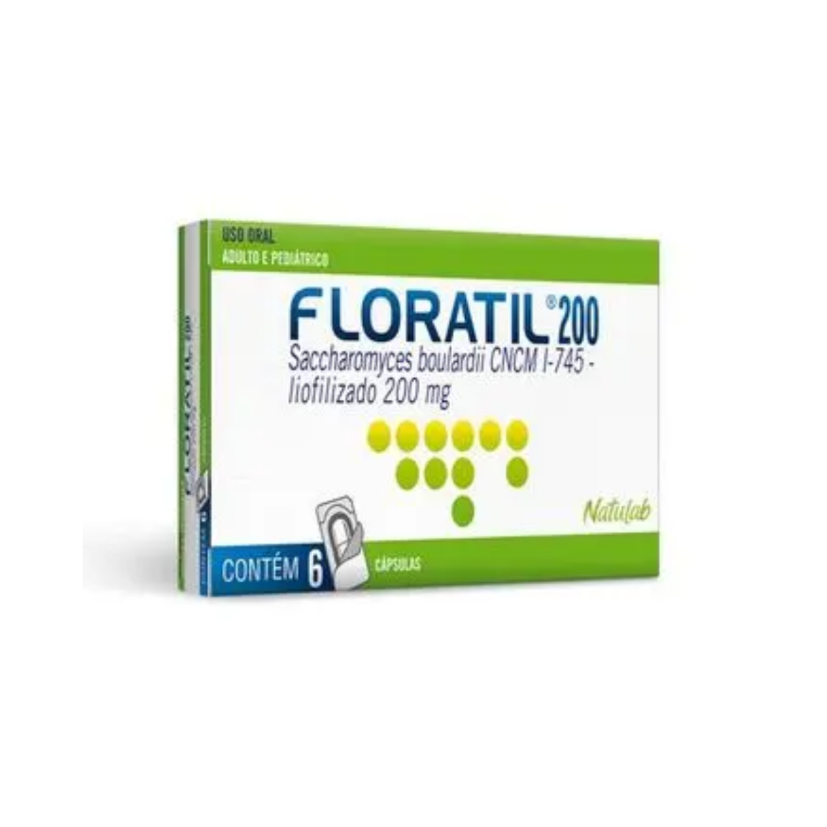 Floratil Pack 250mg 6 Cápsulas