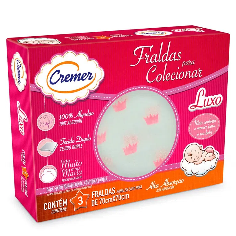FR CREMER LUXO FEM NOVA 70X70CM