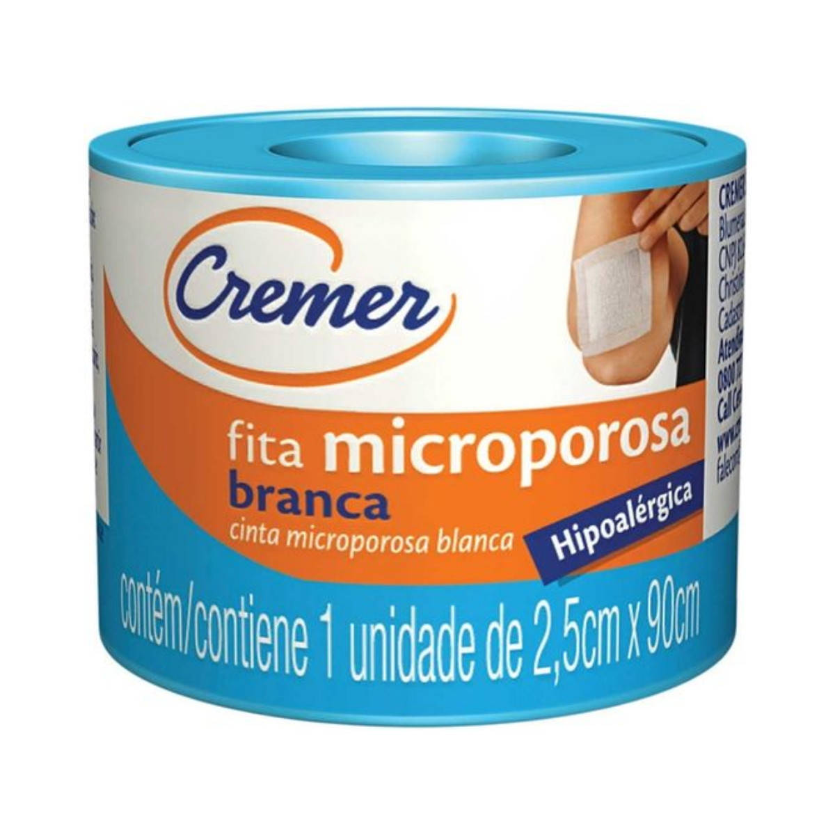 Fita Microporosa Branca Cremer 25cm x 90cm