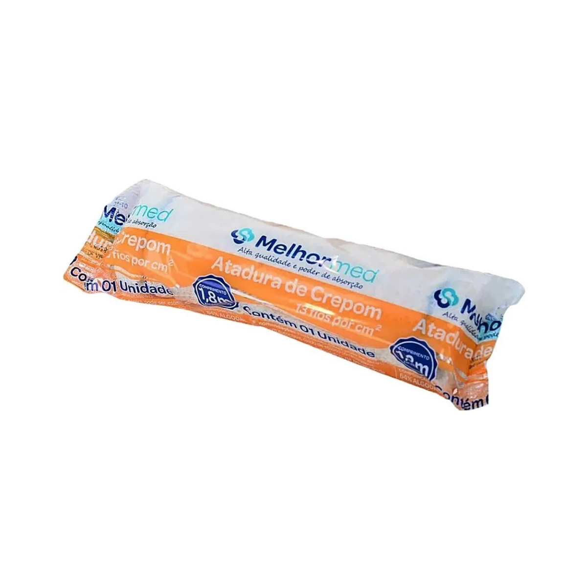 Atadura De Crepom Melhormed 13 Fios 15cm x 1,80m