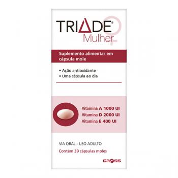 Triade Mulher 30 cápsulas
