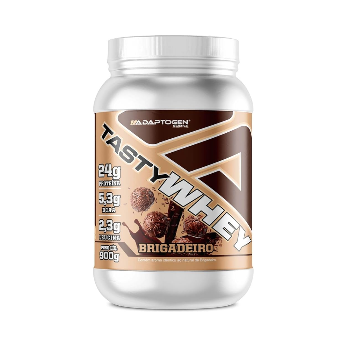 Tasty Whey Brigadeiro Adaptogen Science 900g