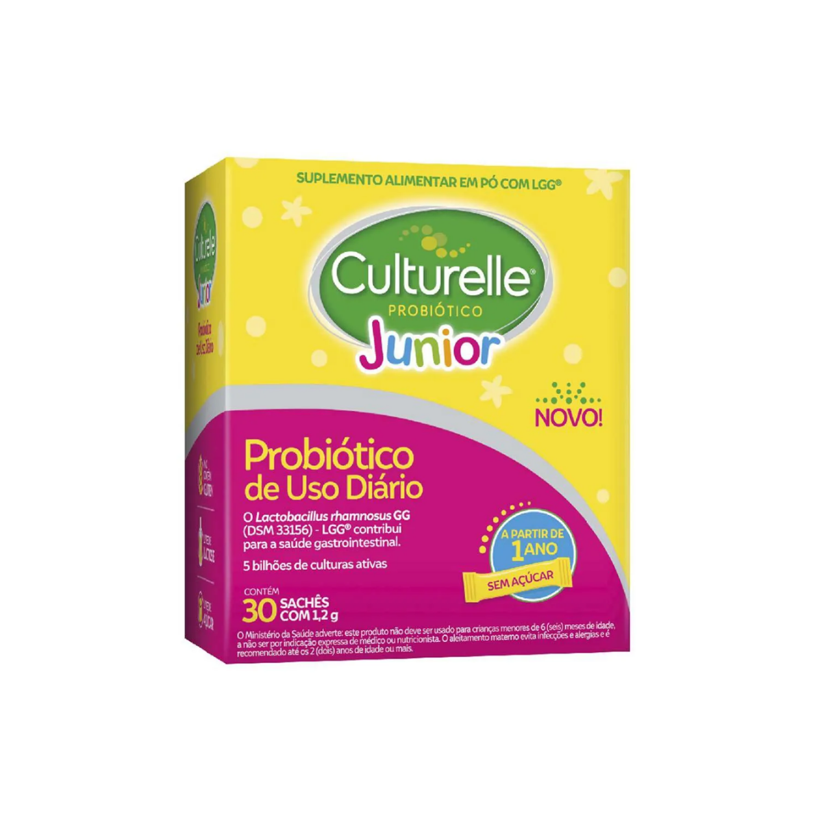 Culturelle Probiótico Júnior 30 Sachês 1,2g