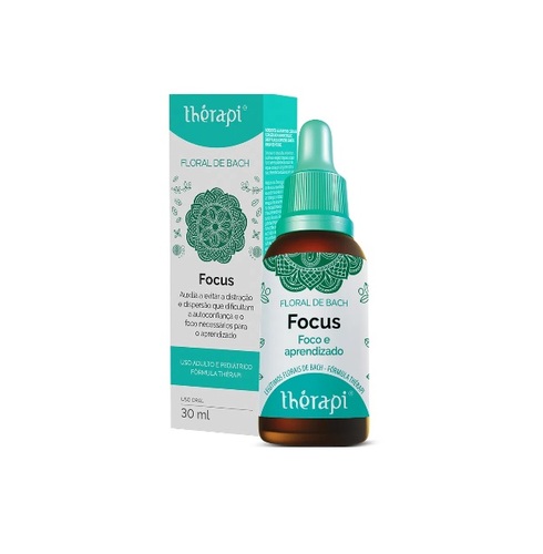 Floral de Bach Thérapi Focus Foco e Aprendizado 30mL