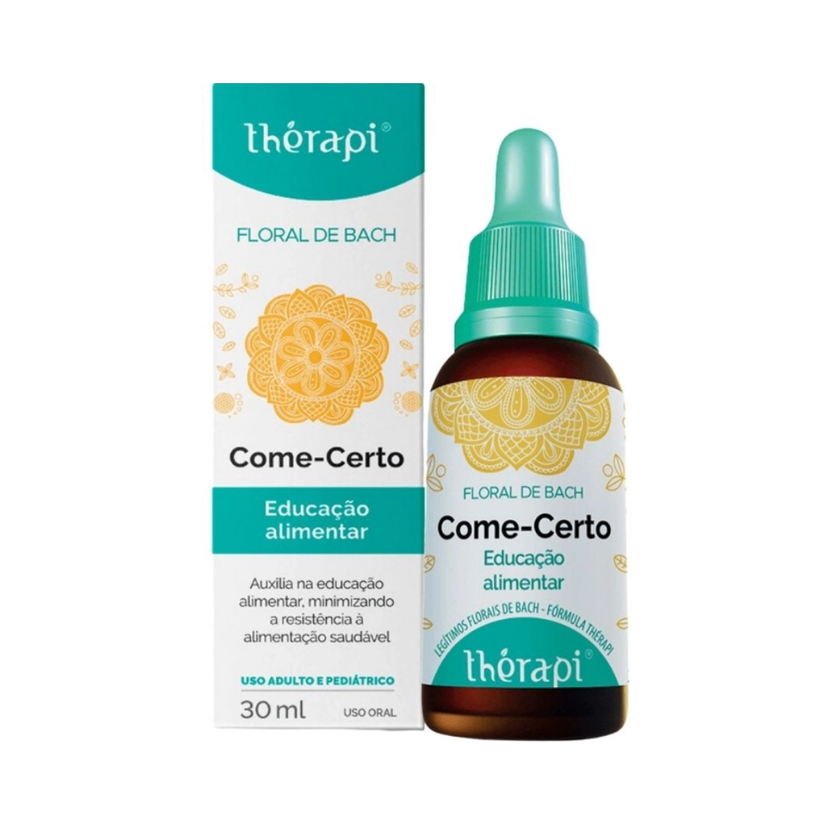 Floral de Bach Thérapi Come-certo Educação Alimentar 30mL