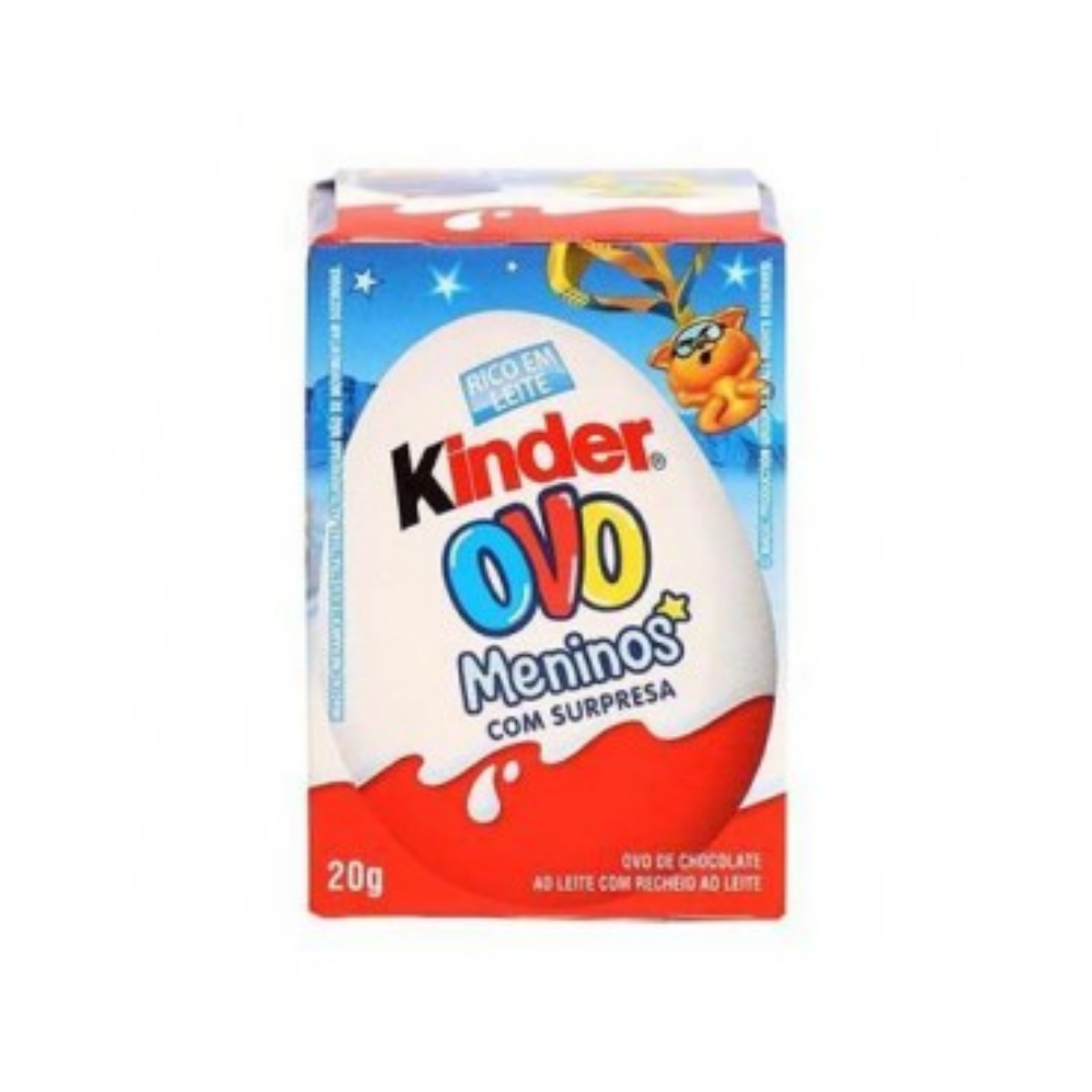 Kinder Ovo Ao Leite Menino 20G