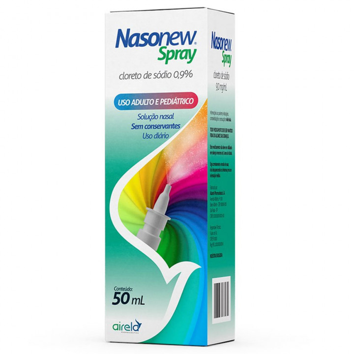 Nasonew 0,9%,1 frasco spray com 50mL de solucao de uso nasal