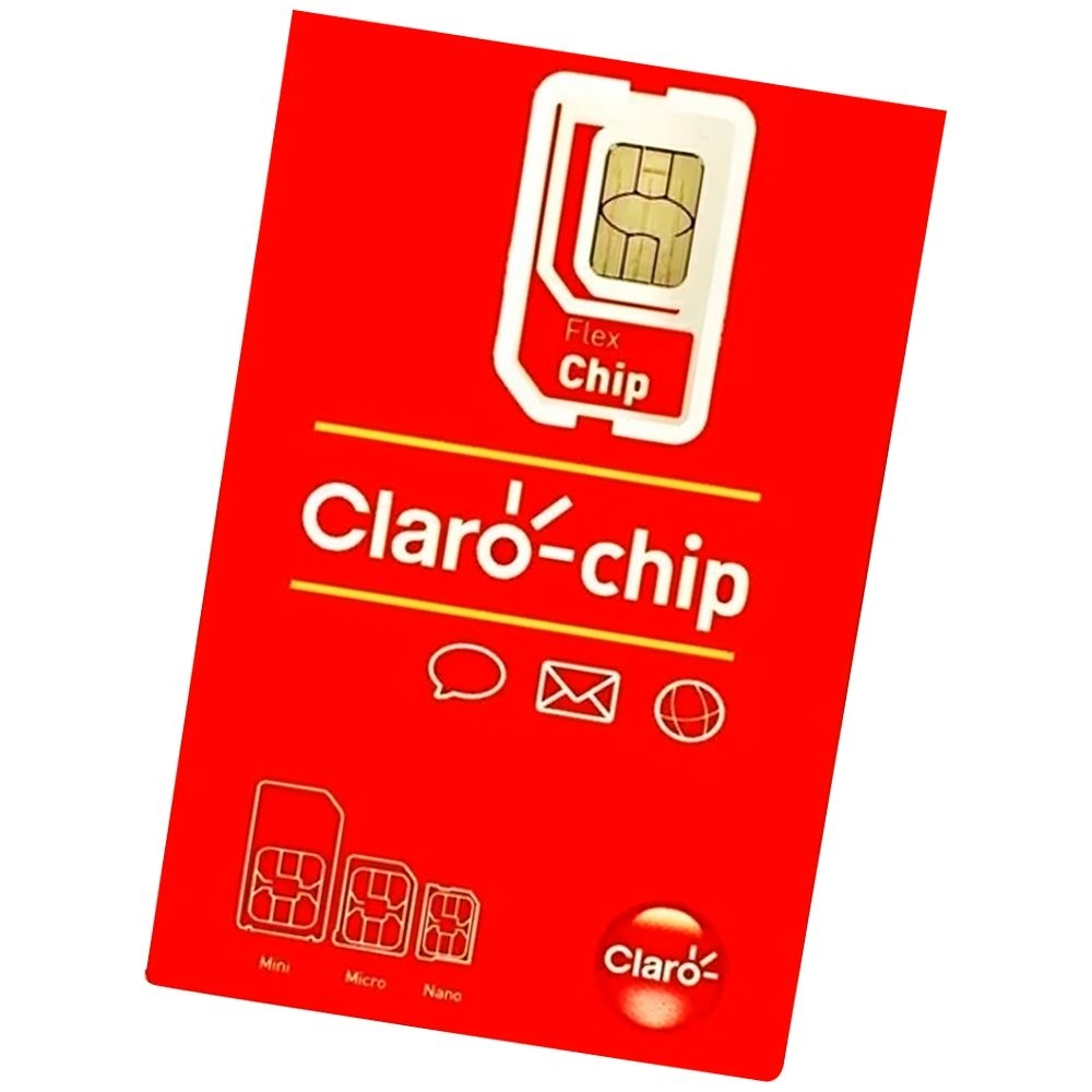 Chip 4G Triplo Corte Claro Sem Recarga