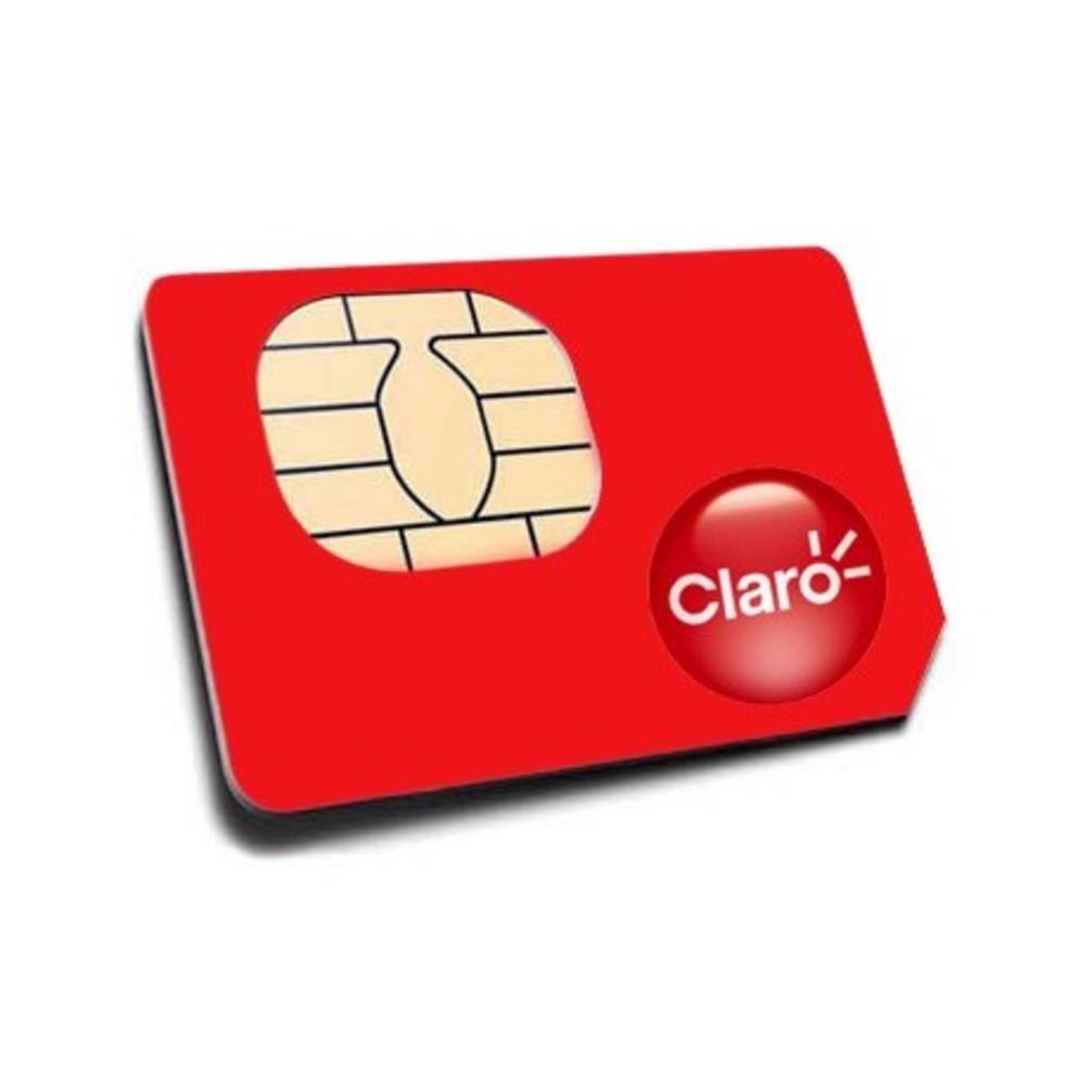 Chip Claro Pre Pago + Recarga Combo