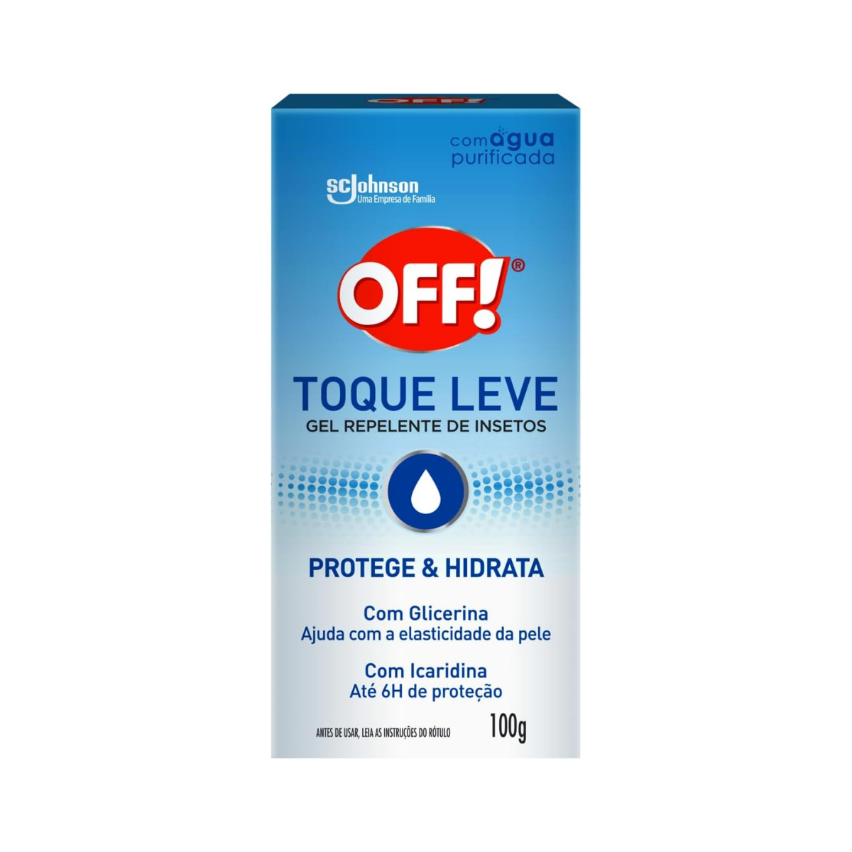 Repelente Toque Leve Gel OFF! 100g
