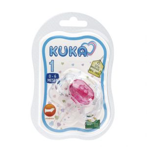 Chupeta Kuka Lumina 0 a 6 meses, rosa