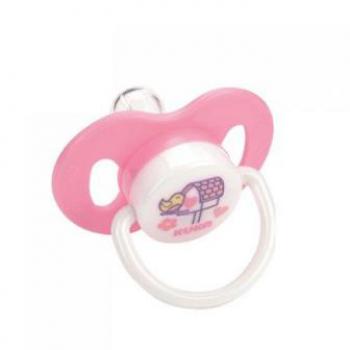 CHUPETA KUKA PLUS SIL N1 ROSA RED (COD:2347)