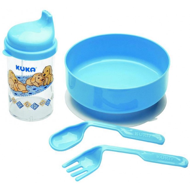 Kit Refeicao Kuka Azul
